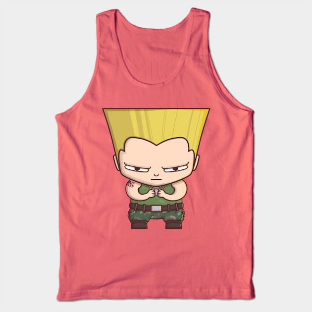 GUILE STREET FIGHTER Tank Top by PNKid